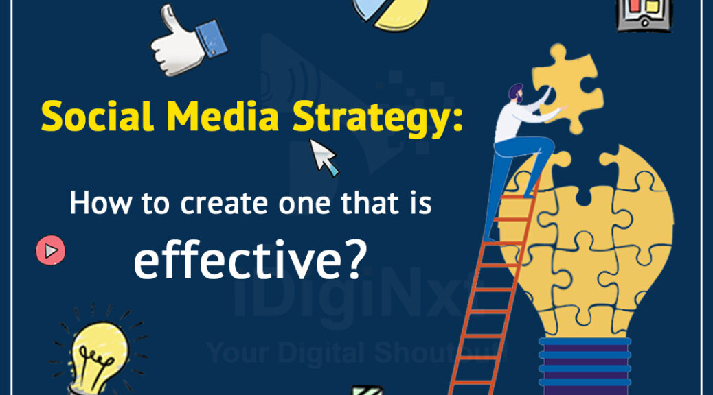 Image about How to Create an Effective Social Media Strategy in 8 Easy Steps.