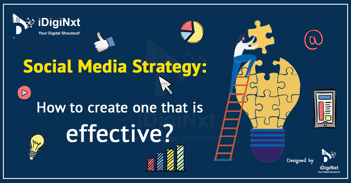 An image about How to Create an Effective Social Media Strategy in 8 Easy Steps.